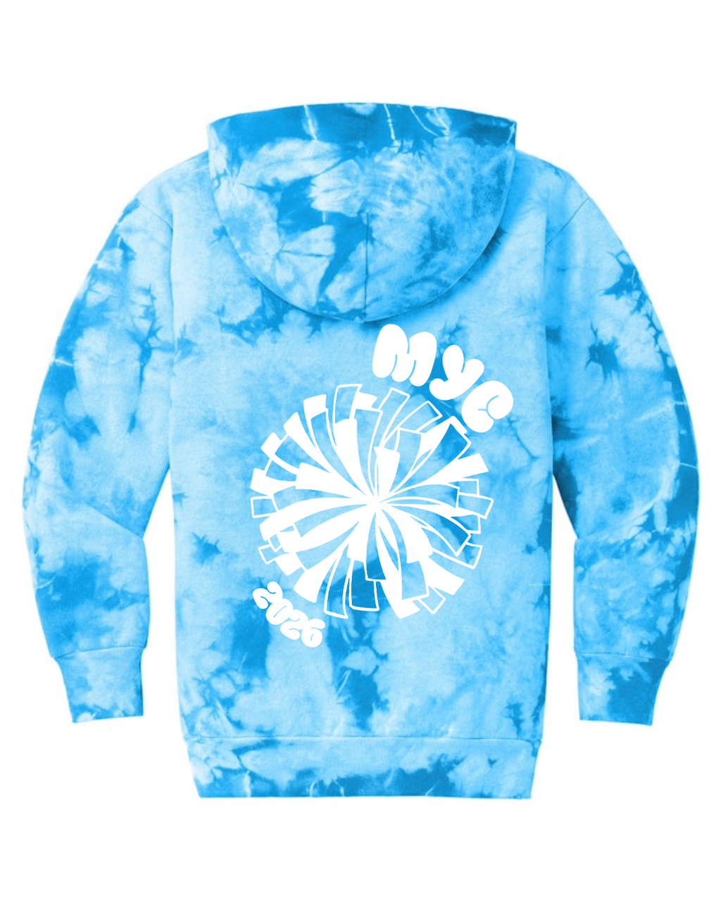 Tie-Dye GLITTER MYC Hoodie